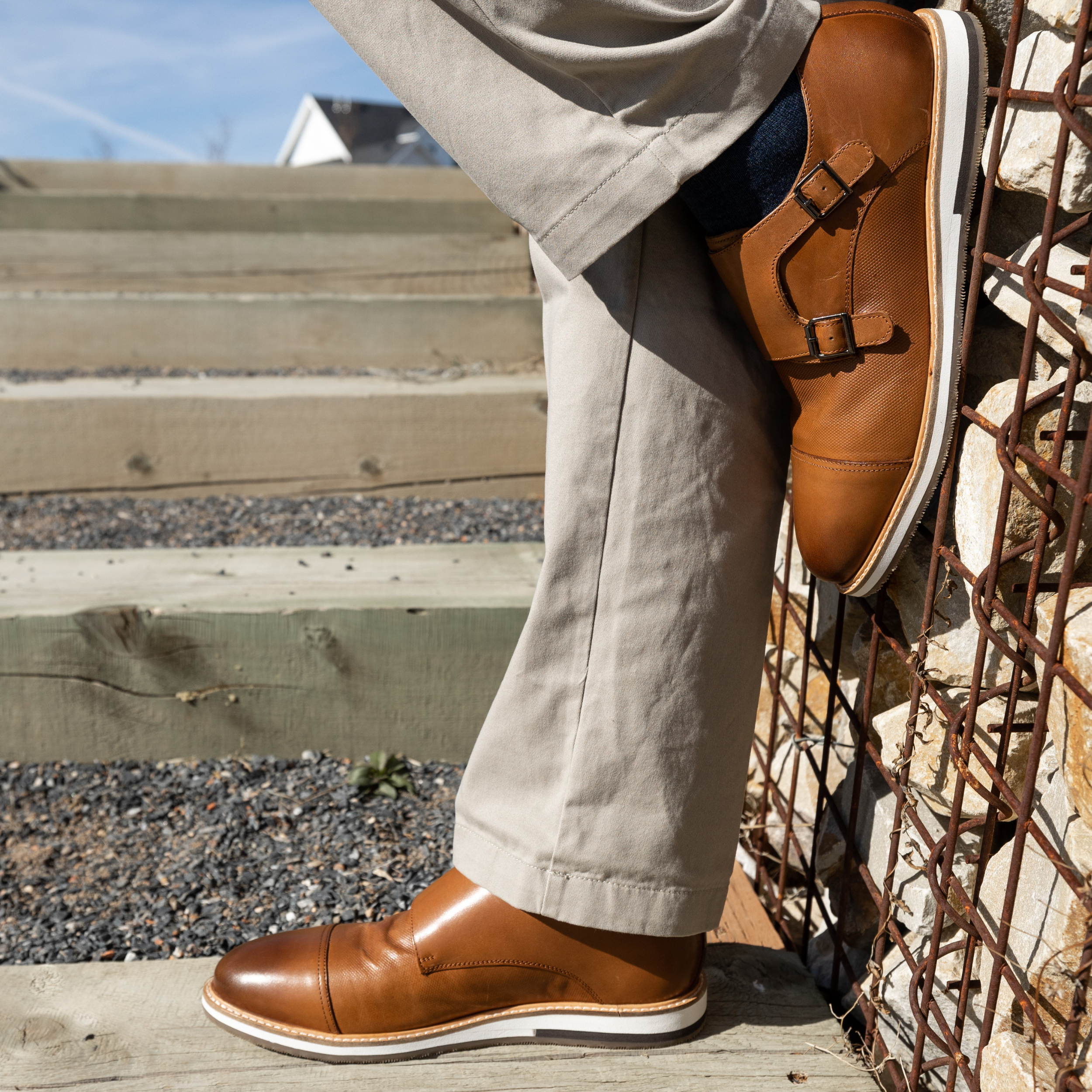 THATCHER - Genuine Leather Monk Strap Dress Shoe | Thomas & Vine THATCHER - Genuine Leather Monk Strap Dress Shoe | Thomas & Vine
