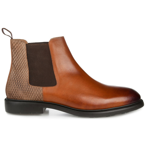 ELIAS ZIP BOOT | Black Calf Leather Zip Boots | Autumn