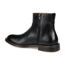 FAUST | Men's Round Toe Zipper Ankle Boot | Thomas & Vine