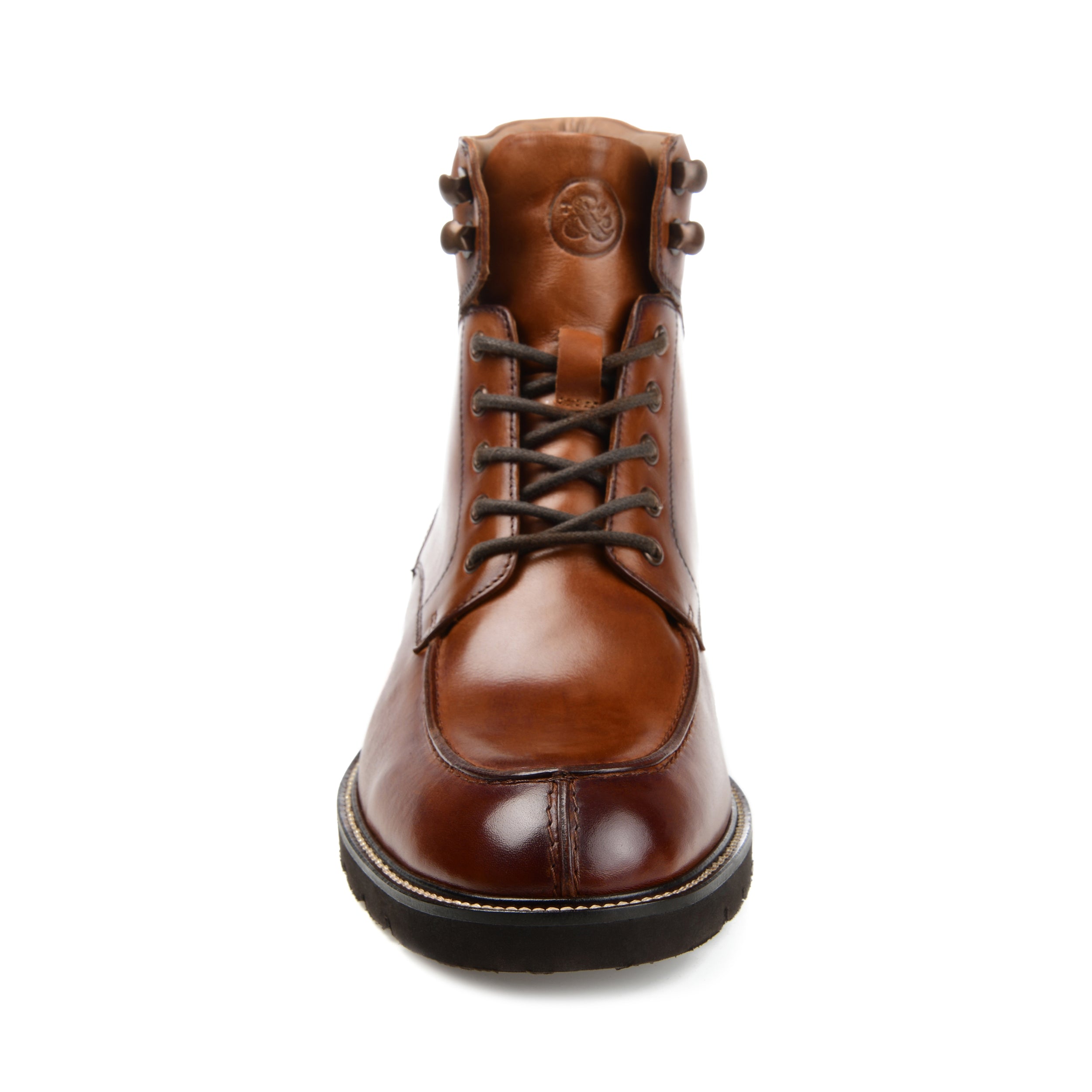 LOWRY | Men's Suede Moc Toe Lace-up Boot | Thomas & Vine