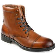 DARKO STANDARD WIDTH - Genuine Leather Cap Toe Boot | Thomas & Vine